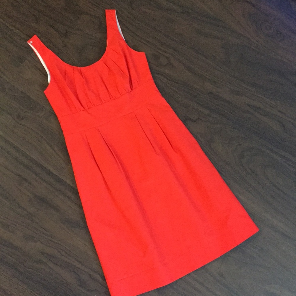 J. Crew suiting tank dress.